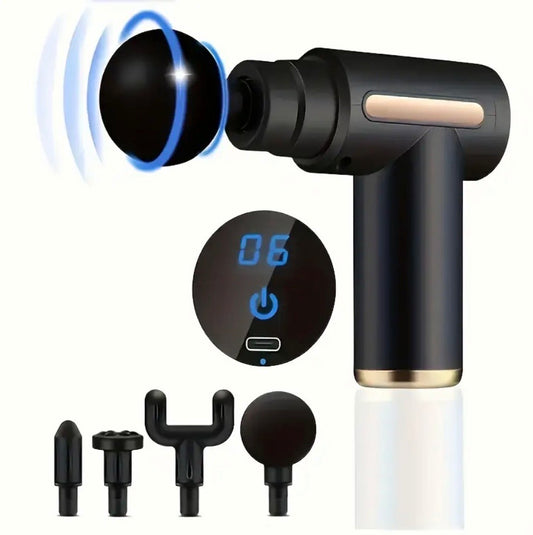 MASAJEADOR PARA RECUPERACION, CON CARGA USB, 6 NIVELES DE VELOCIDAD.