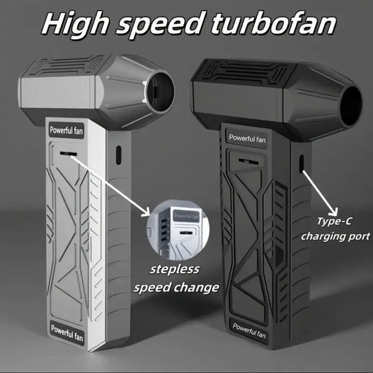 VENTILADOR TURBO PORTATIL RECARGABLE